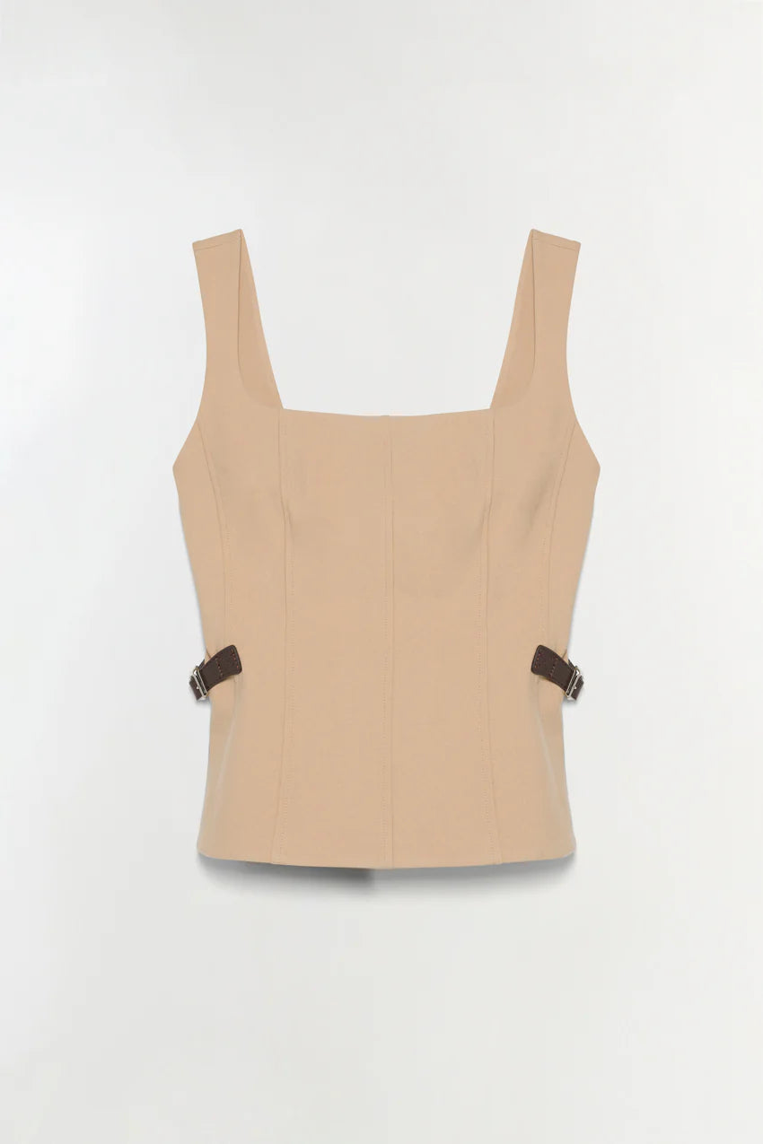 Windsor Belted Top