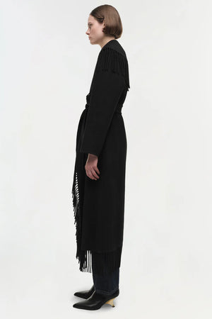 Carrie Fringe Robe Coat
