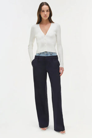 Ophelia Double Waistband Combo Pants