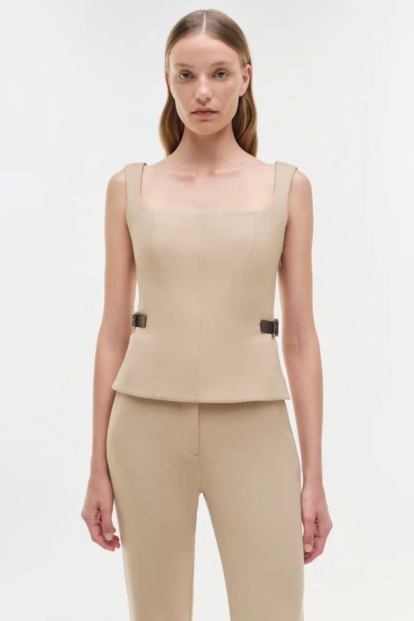 Windsor Belted Top