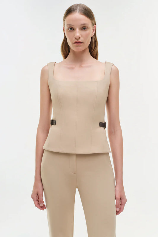 Windsor Belted Top