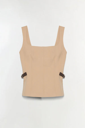 Windsor Belted Top