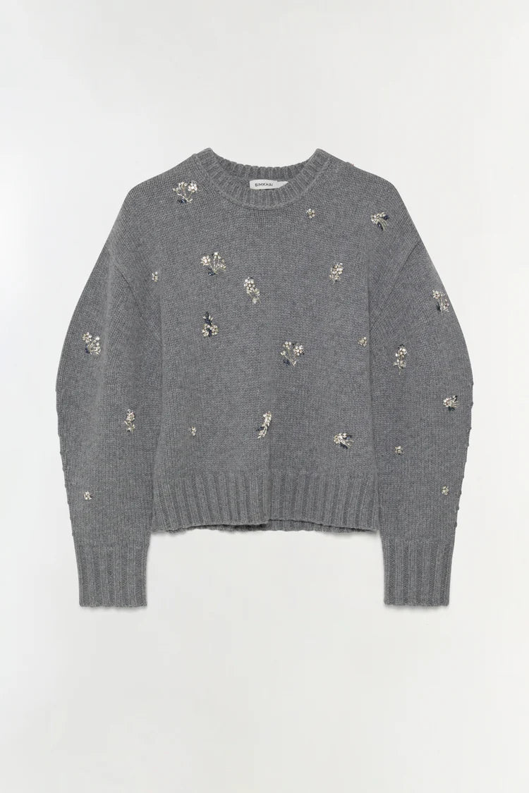 Coraline Embellished Crewneck