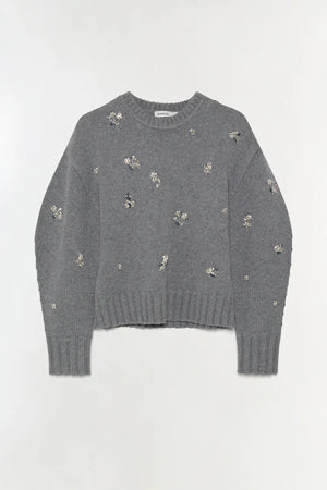 Coraline Embellished Crewneck