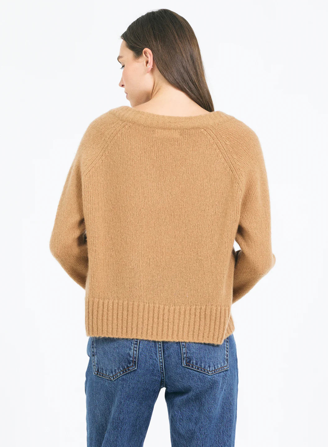 Mabel Cable Vneck Pullover