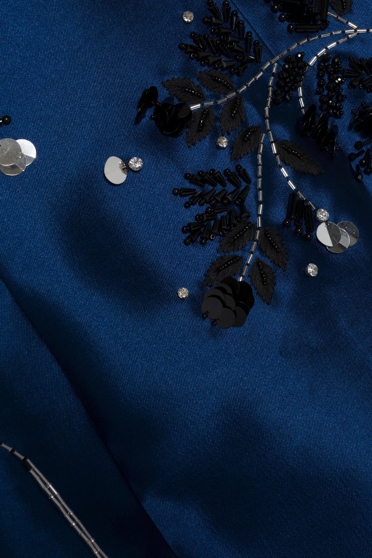 SIMKHAI Zirelle Embellished Gown in Ink