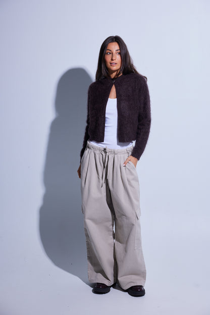 Brushed Dolomite Drift Cardi