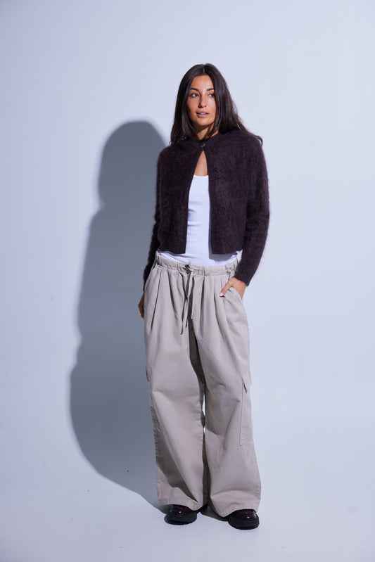 Brushed Dolomite Drift Cardi