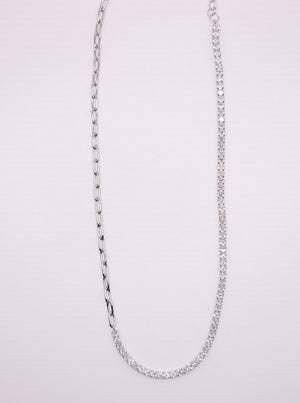 One More Night Necklace | Silver