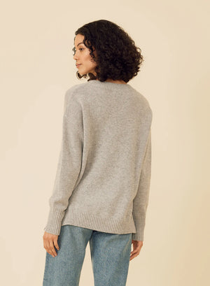 LYLE PULLOVER | HEATHER GREY