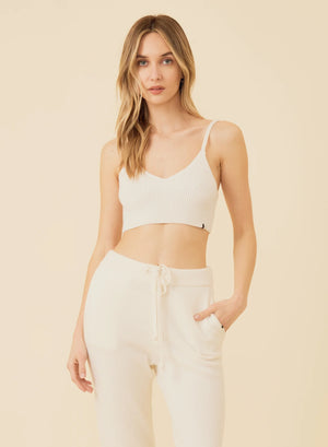 PACIFIC CASHMERE BRALETTE | IVORY