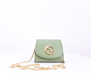Blondie Medium Chain Wallet | Green