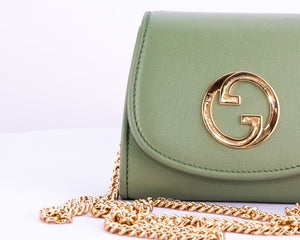 Blondie Medium Chain Wallet | Green