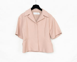 Short-Sleeved Jacket | Pink