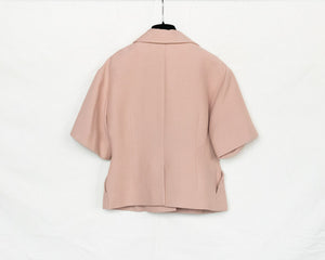 Short-Sleeved Jacket | Pink