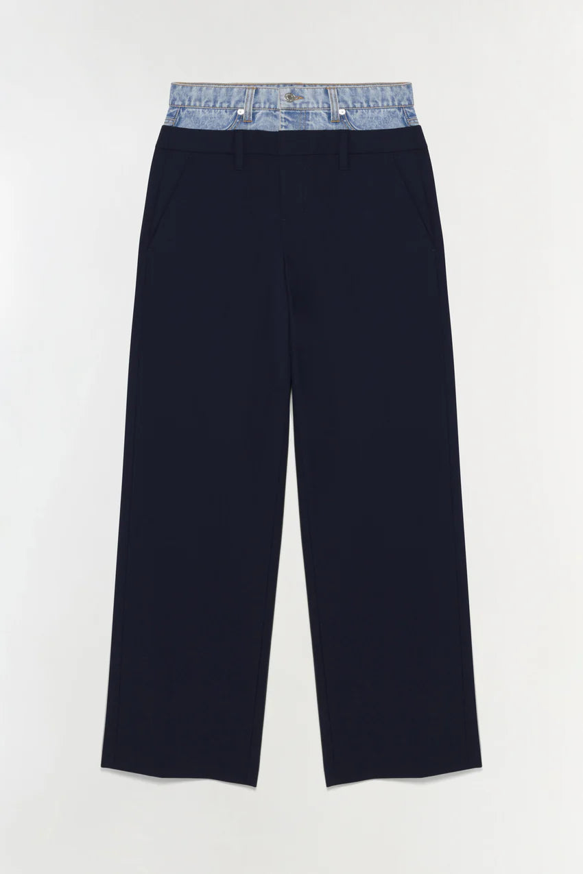 Ophelia Double Waistband Combo Pants