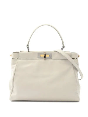 Calfskin Peekaboo Iconic Satchel