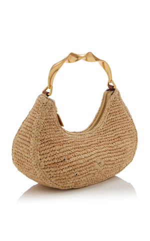 Nixi Raffia Twist Handle Hobo